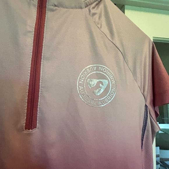 Shires Aubrion Highgate Womens Short Sleeve Base Layer - Ombre. - Picture 5 of 10